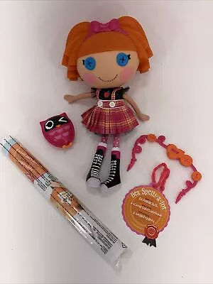  Lalaloopsy Full-Size BEA SPELLS-A-Lot Doll Poster Name Tag Owl COMPLETE • $21.95