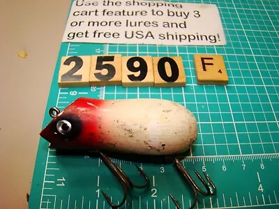 V2590 F SHAKESPEARE WOODEN SWIMMING MOUSE Fishing Lure • $9.95