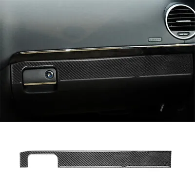 Carbon Fiber Interior Passenger Dashboard Cover Trim For Mercedes M-Class W164 • $17.43