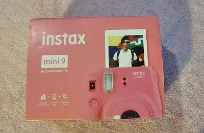 Fujifilm Instax Mini 9 Instant Camera - Pink Inc Transition Filters Box & Film • £27