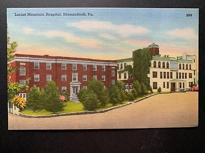 Postcard Shenandoah PA - Locust Mountain Hospital • $2.95