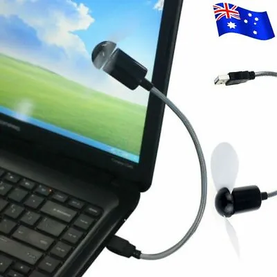 $6.50 • Buy Portable Flexible USB Cooler Cooling Fan For Computer