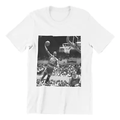 Michael Jordan Graphic Tshirt Vintage Style Basketball Gift Retro NBA Icon Tee • $14.99