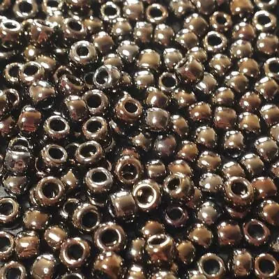 10g Metallic Iris-Brown TOHO Seed Beads 6/0-83 • £3.20