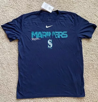 Nike MLB Seattle Mariners Space Needle DriFIT Shirt (XL) Rare • $29.99