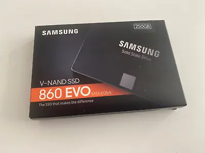 Samsung 860 EVO 250GBInternal2.5 Inch (MZ76E250) SATA III Solid State Drive • £22.99