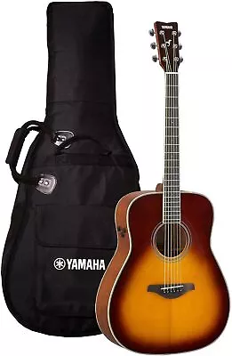 YAMAHA FG-TA BS Trans Acoustic Guitar Brown Sunburst • £601.87