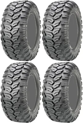 Four 4 Maxxis Ceros ATV Tires Set 2 Front 26x9-12 & 2 Rear 26x11-12 MU07 • $702.69