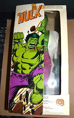 Mego Vintage 1978 The Incredible Hulk 12 Inch Action Figure With Original Box • $269.99