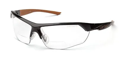 Carhartt Braswell Anti-Fog Half Frame Ratcheting Temple Safety Bi-Focal Readers • $15.99