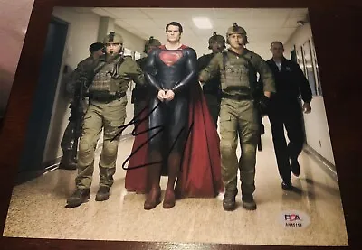 Henry Cavill Superman Man Of Steel Signed Autographed 8x10 Photo PSA RARE A • $499.99