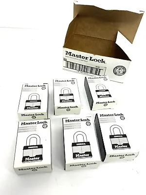 Master Lock Commercial 3KA 1-9/16  Laminated Steel Keyed Alike Padlock (6-pack!) • $30