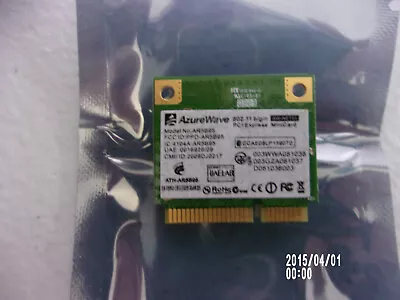Atheros 802.11n Wifi Card Mini PCIe Half Height AR5B95 Linux • $1