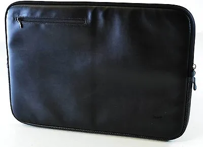 ILuv Premium Festival 15 Inch Laptop Sleeve Macbook Pro Black UPVC Leather • £8.34