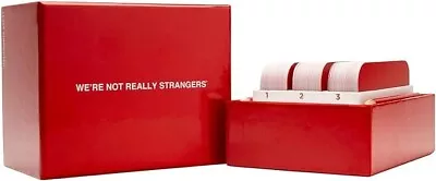 We're Not Really Strangers Card Game Interactive Adults Relationship Connections • £18.99