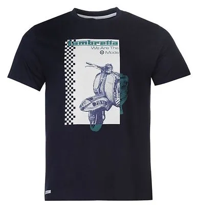 Lambretta Scooter Mens T Shirt We Are The Mods Navy White M L XL XXL £12.95 Sale • £12.95