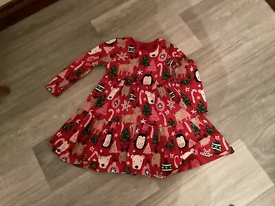 Baby Girls Christmas Dress Age  2-3 In Good Condition  • £3.95