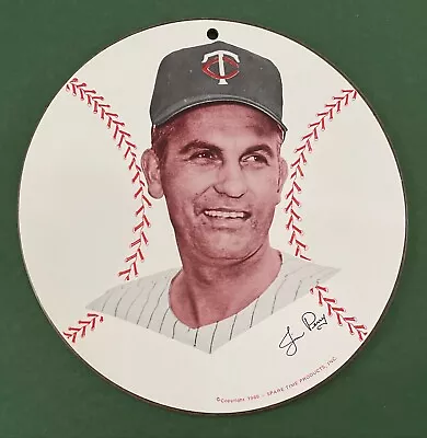 1969 Spare-time Products Disc Jim Perry Minnesota Twins • $125