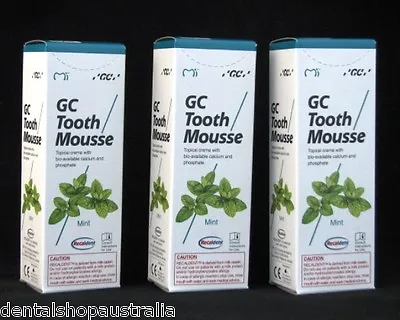 GC Tooth Mousse   Relieves Whitening Sensitivity Dry Mouthconditions Teeth(M3) • $96.55