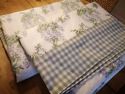 £50 • Buy Beautiful Laura Ashley Curtains NEW Wisteria & Gingham