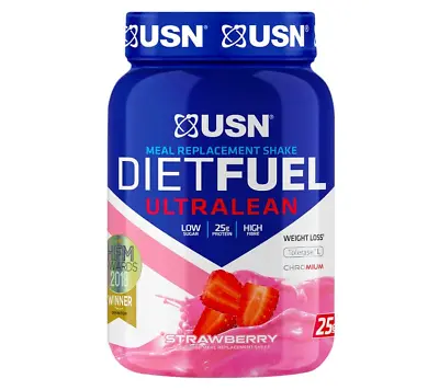£20.34 • Buy USN Diet Fuel UltraLean Meal Replacement Weight Loss Shake 1kg Or 2kg