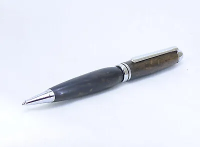 £11.99 • Buy Hand Crafted Ebony Wood Ballpoint Twist Pen Black Ink - Handmade Wooden Gift