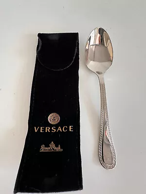 VERSACE GRECA Stainless Steel TABLE SPOON 7 3/4 Inch NEW 20 Cm Rosenthal • $40