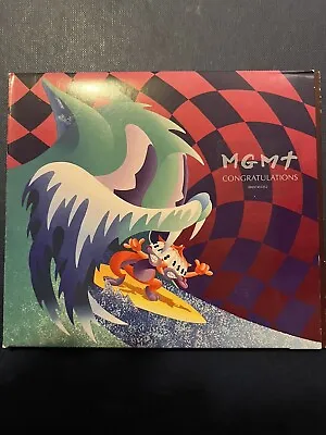 MGMT Congratulations Used 9 Track Cd Album 2009 Alternative Psych Rock Indie • $1.24
