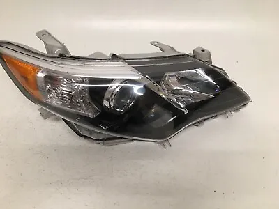 2012-2014 Toyota Camry Passenger Right Side Black Halogen Headlight OEM 1939 • $35