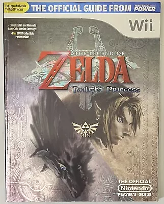 Twilight Princess Video Game Official Nintendo Power Player's Guide With Poster • $20