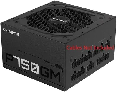 Gigabyte GP-P750GM 80 Plus Gold 750W Modular Power Supply (No Modular Cables) • $59.99