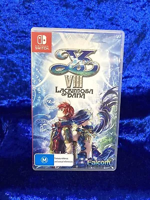 Ys VIII: Lacrimosa Of DANA Nintendo Switch Game Action RPG • $115