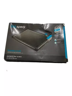 Speck Presidio Clear Hardshell Cover For MacBook Pro 13. Black *Open Box* • $14.99