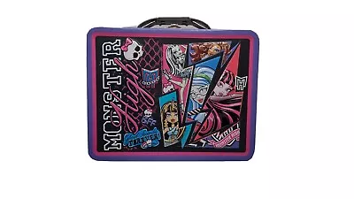 Monster High Action Embossed Tin Lunch Box • $19.99