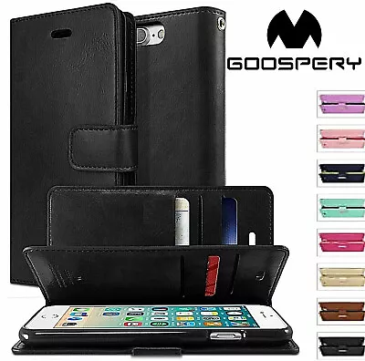 Fit IPhone 7 8 Plus SE Flip Case Cover 6 6s Card Leather Soft Flip Wallet Cover • $13.99