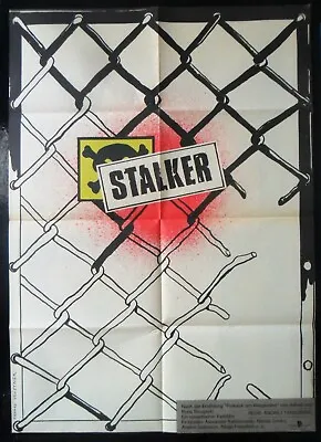 $274.61 • Buy 1979 Stalker ORIGINAL East German A1 1sh POSTER Andrei Tarkovsky Grüttner Art