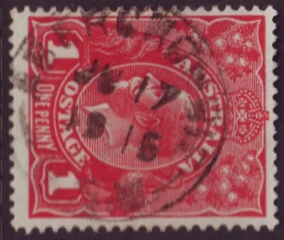 $20 • Buy NSW POSTMARK  ABERCROMBIE  ON 1d RED KGV DATED 1916 (A12011)