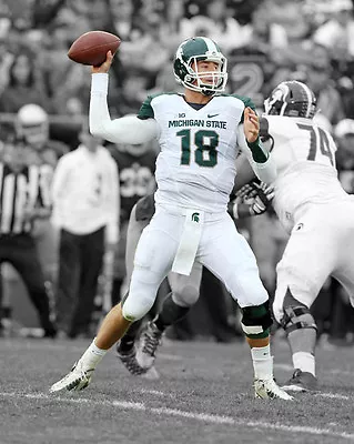 Michigan State Spartans CONNOR COOK Glossy 8x10 Photo Spotlight Print Poster • $4.99