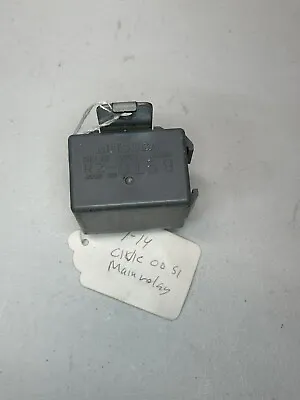 99-00 Honda Civic Si Em1 Mitsuba Fuel Pump Motor Relay Rz-0159 Fuse Gray Oem • $27