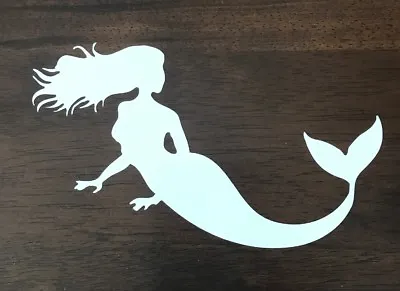 Mermaid Sticker -  Surfer Girl Sea Beach Waves Islands Tropical Mermaids • $3.99