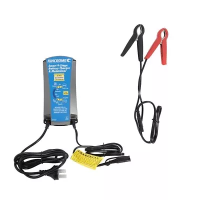 KINCROME KP87007 Smart 9-Stage Battery Charger & Maintainer 24 Volt 1A/4A/6A • $110