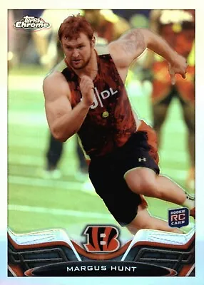 2013 Topps Chrome Refractors #109 Margus Hunt Cincinnati Bengals • $1.49