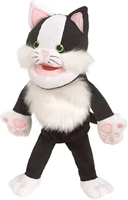 Cat Moving Mouth Hand Puppet Theatre Creative Play Soft Toys Fiesta Crafts • £19.99