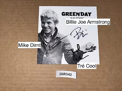 Green Day Signed Autographed CD Billie Joe Armstrong Saviors Dookie • $134.99
