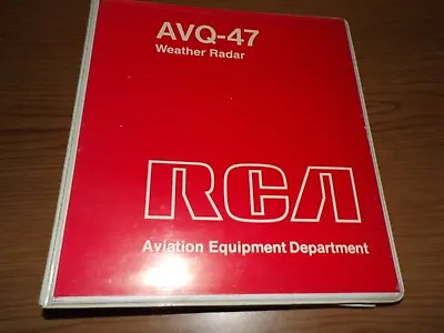 RCA AVQ-47 Weather Radar Antenna Manual • $50