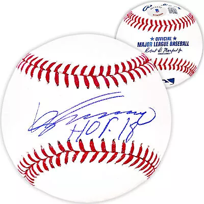 Vladimir Guerrero Autographed Mlb Baseball Angels Hof 18 Beckett Witness 220530 • $109