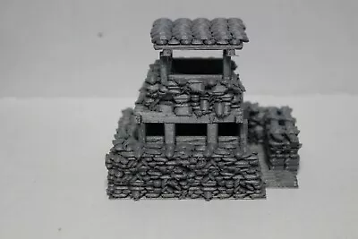 $11.96 • Buy Vietnam War Era Bunker With Watchtower Sandbags 1:100 1:87 1:56 1:72 1:48 1:35