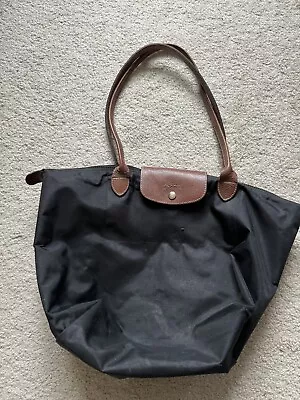 Longchamp Le Pliage Shoulder Tote Bag - Black • $39.99