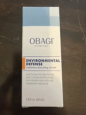 Obagi Clinical Environmental Defense Radiance Boosting Serum 1.0 Fl Oz NEW NIB • $40