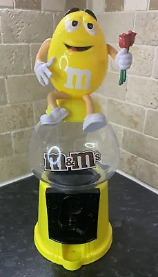 £13 • Buy M&M's Yellow Candy Dispenser Gum-ball Machine Mars 12inch